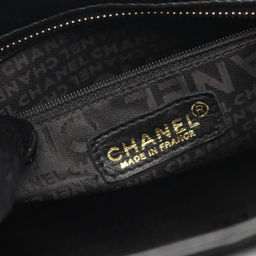 Chanel Choco Bar Lambskin Tote Bag