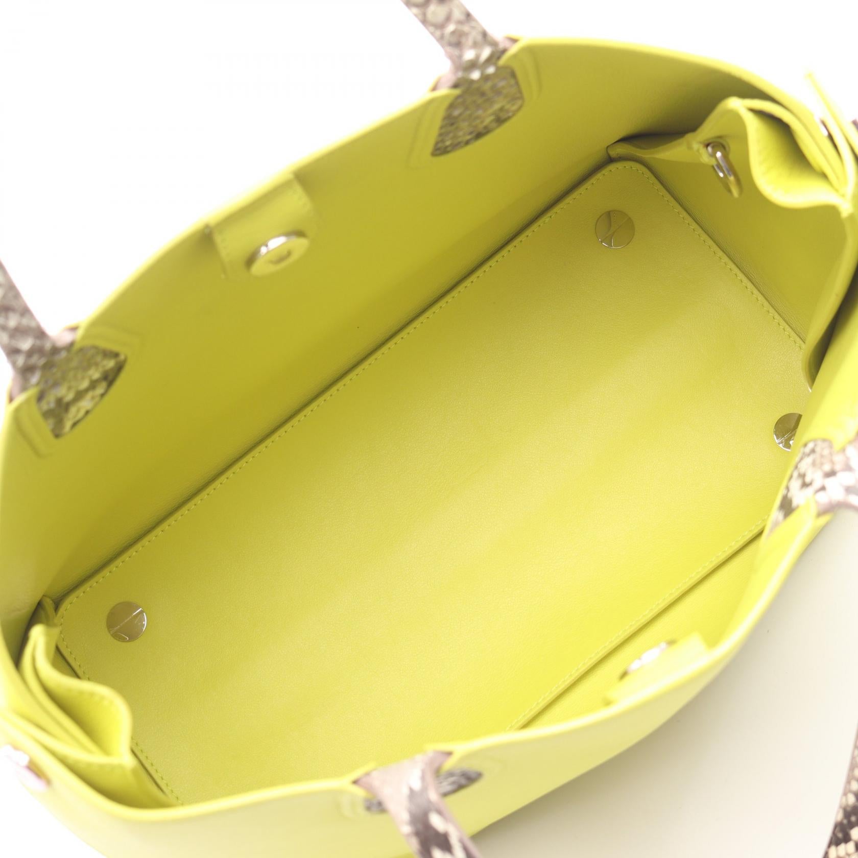 Dior Addict Leather Exotic Leather Tote Bag