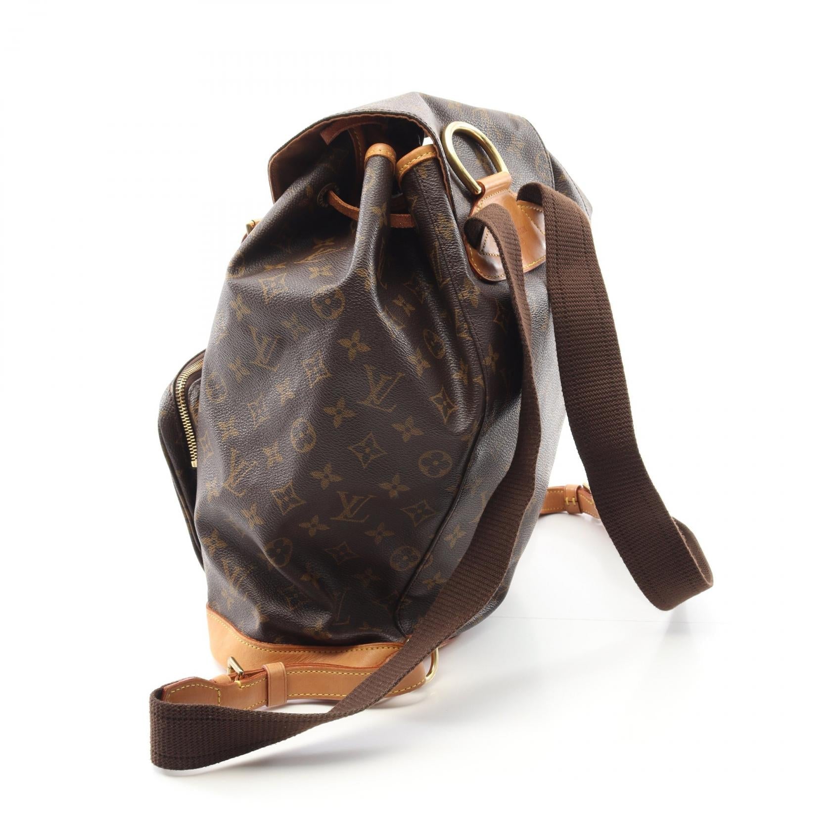 Louis Vuitton Monogram Coated Canvas Backpack