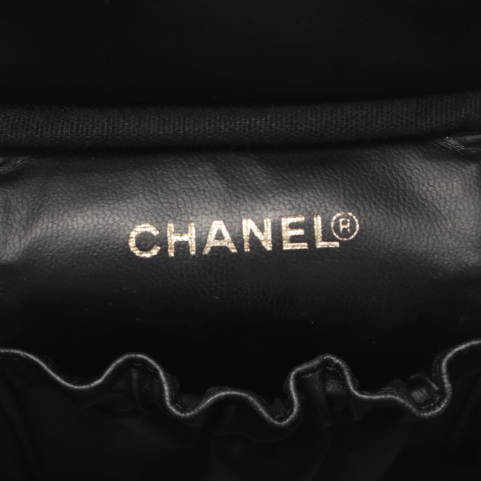 Chanel Coco Mark Grained Calfskin Handbag