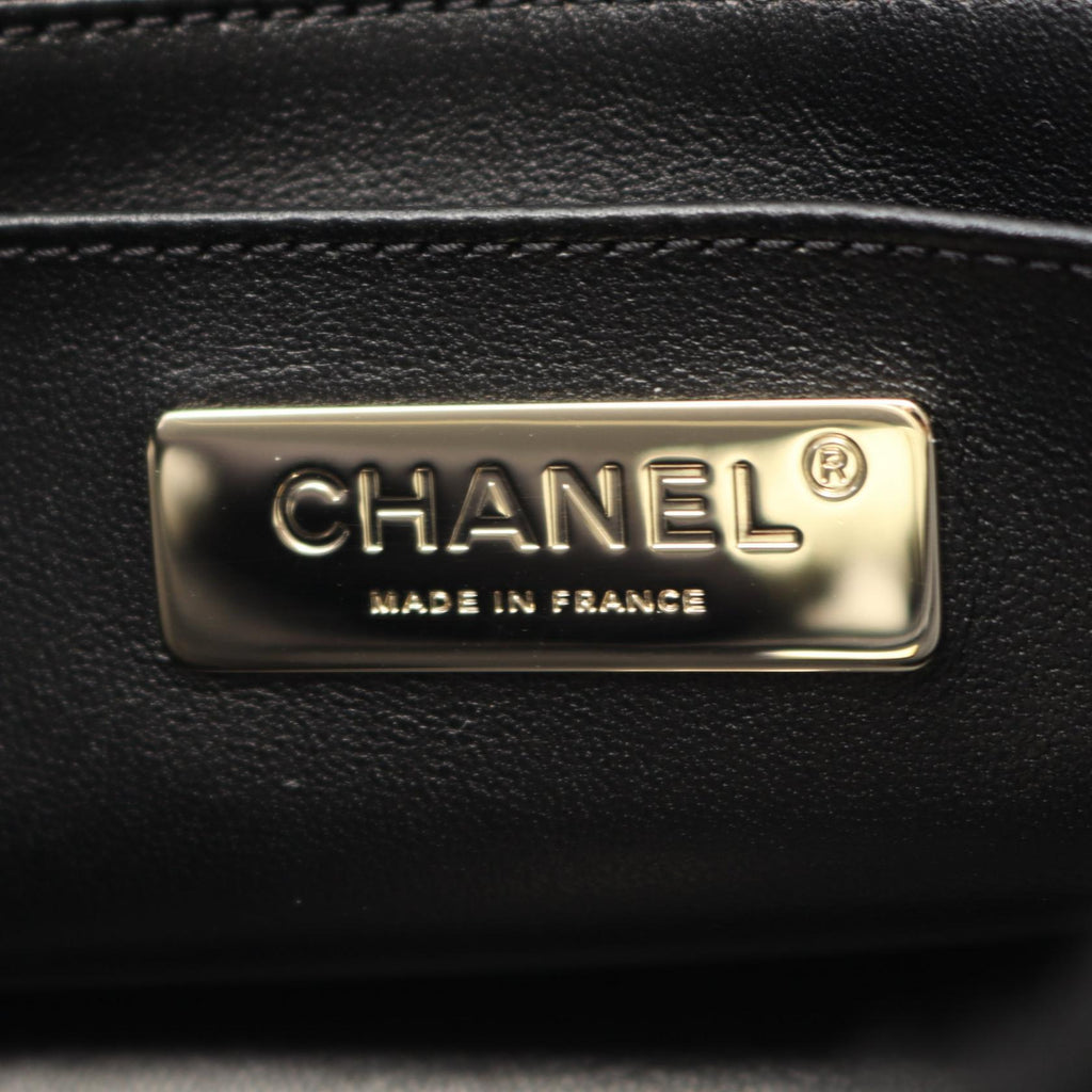 Chanel Coco Mark Shearling Shoulder Bag