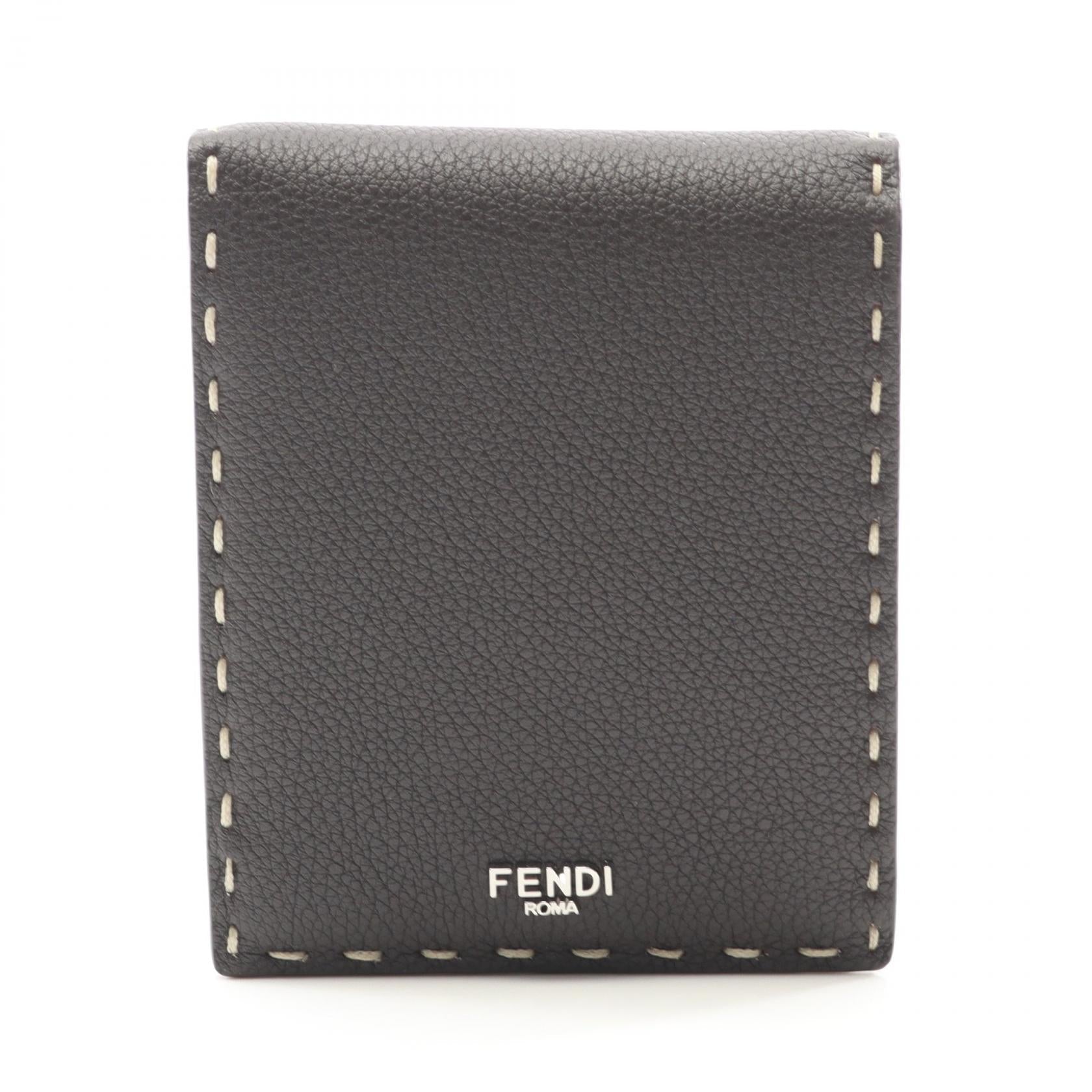 Fendi Selleria Leather Wallet