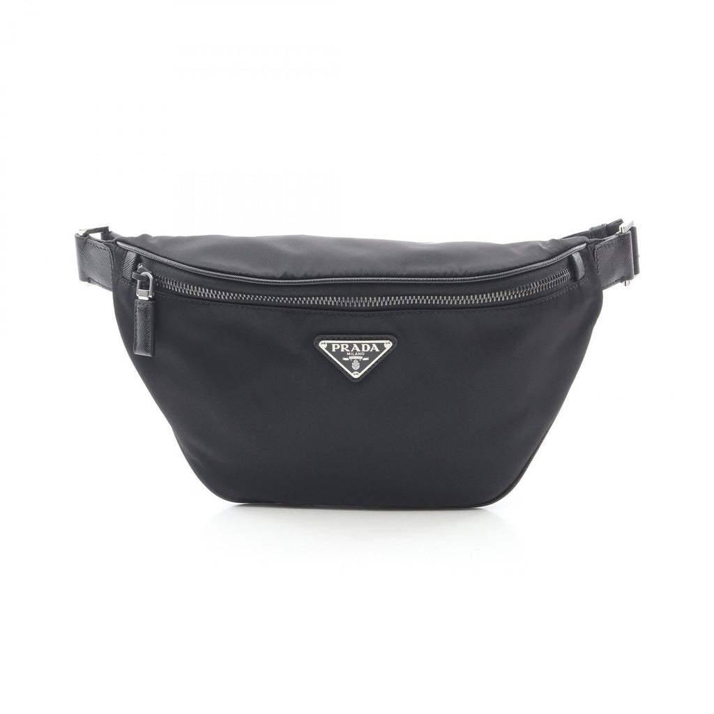 Prada RE-NYLON TESSUTO+SAFFIANO Belt Bag