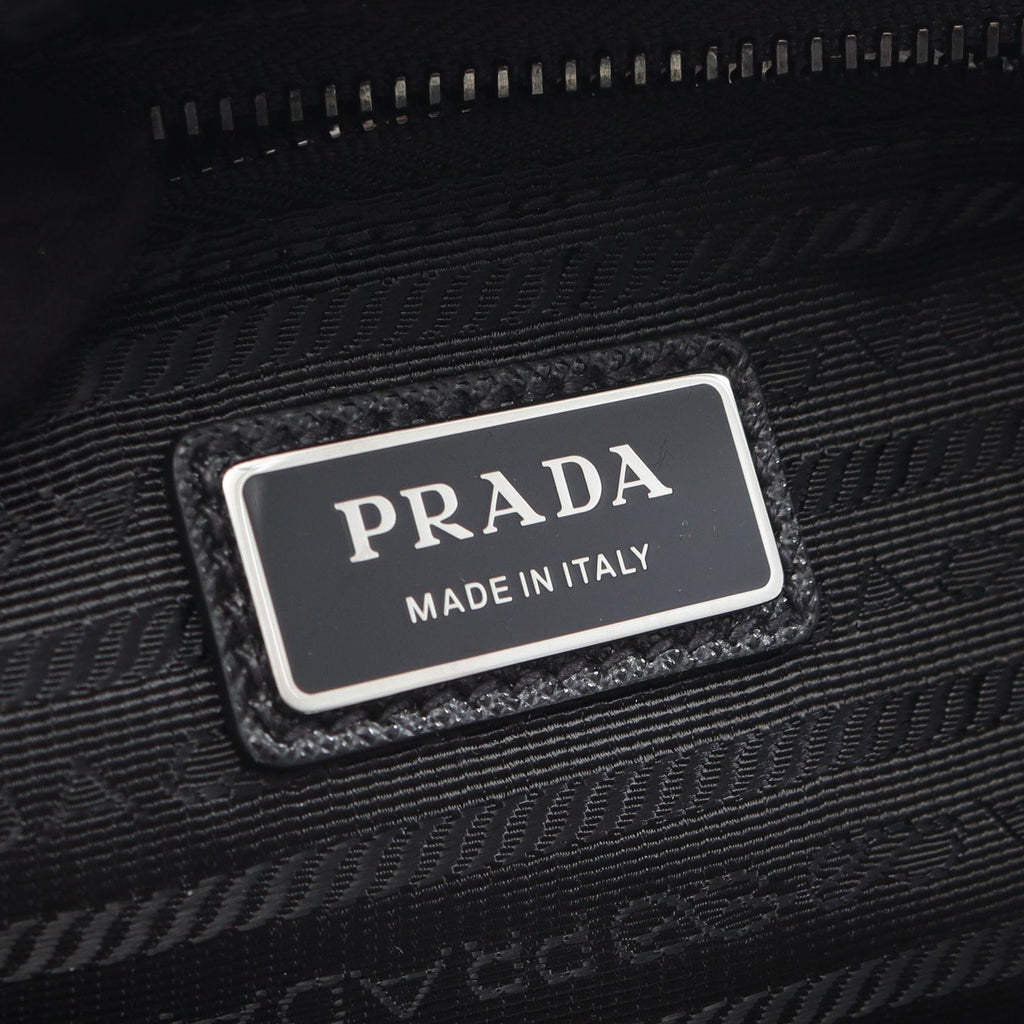 Prada RE-NYLON TESSUTO+SAFFIANO Belt Bag