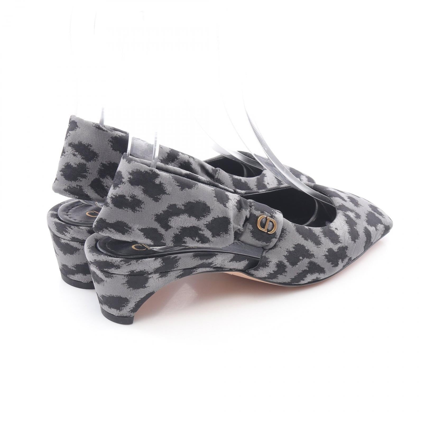 Dior MIZZA Leather Fabric Pumps