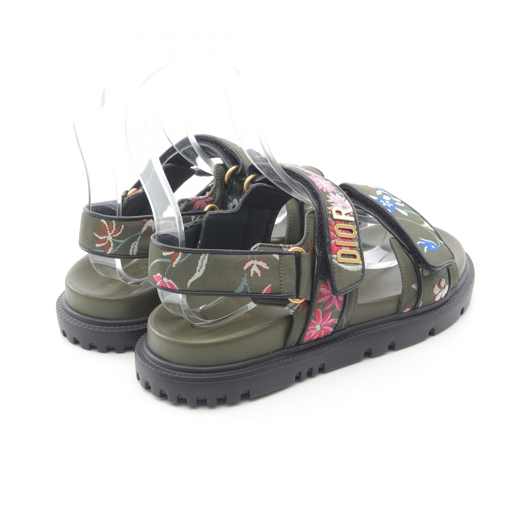 Dior Dioract Canvas Sandals