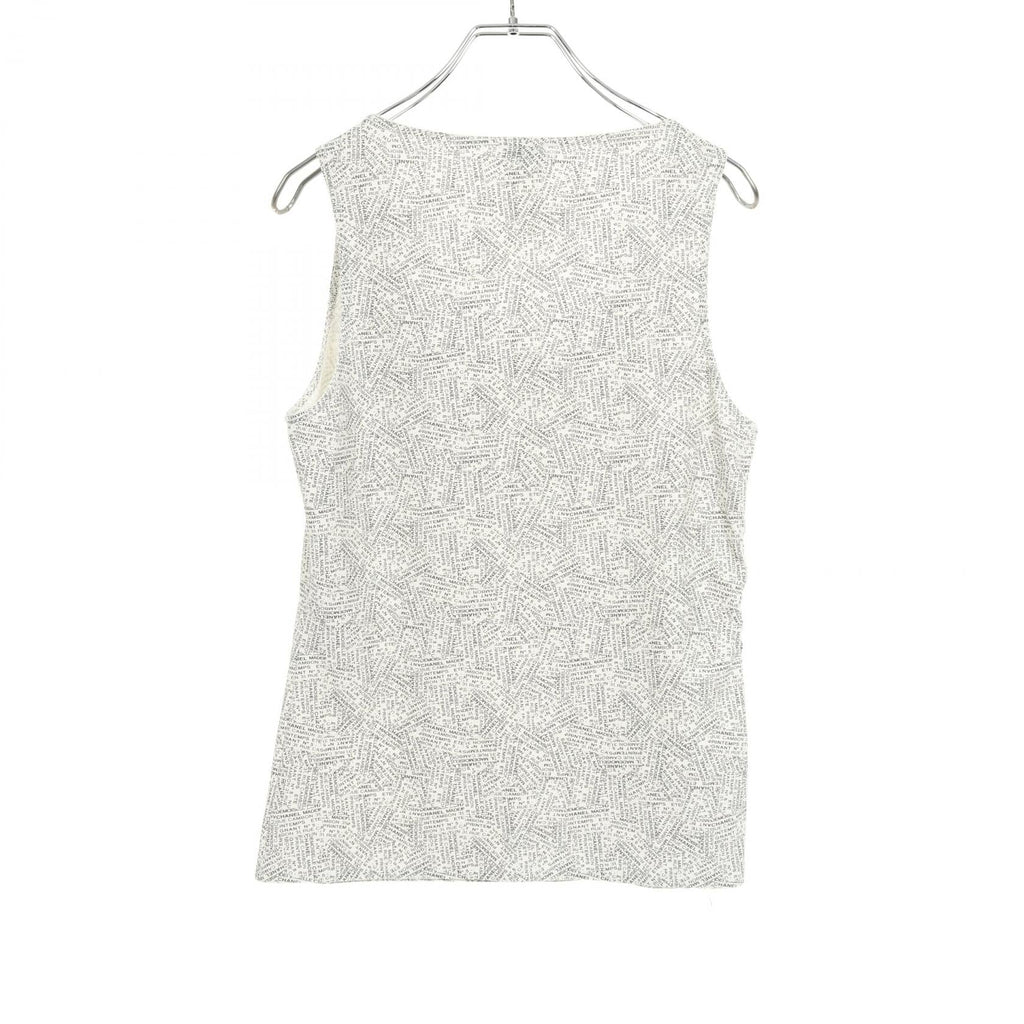 Chanel Logo Pattern Nylon Tank Top