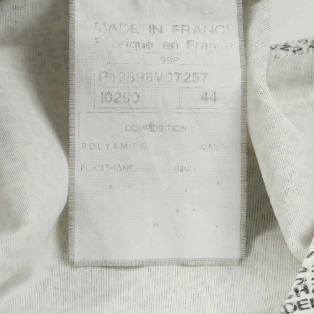 Chanel Logo Pattern Nylon Tank Top