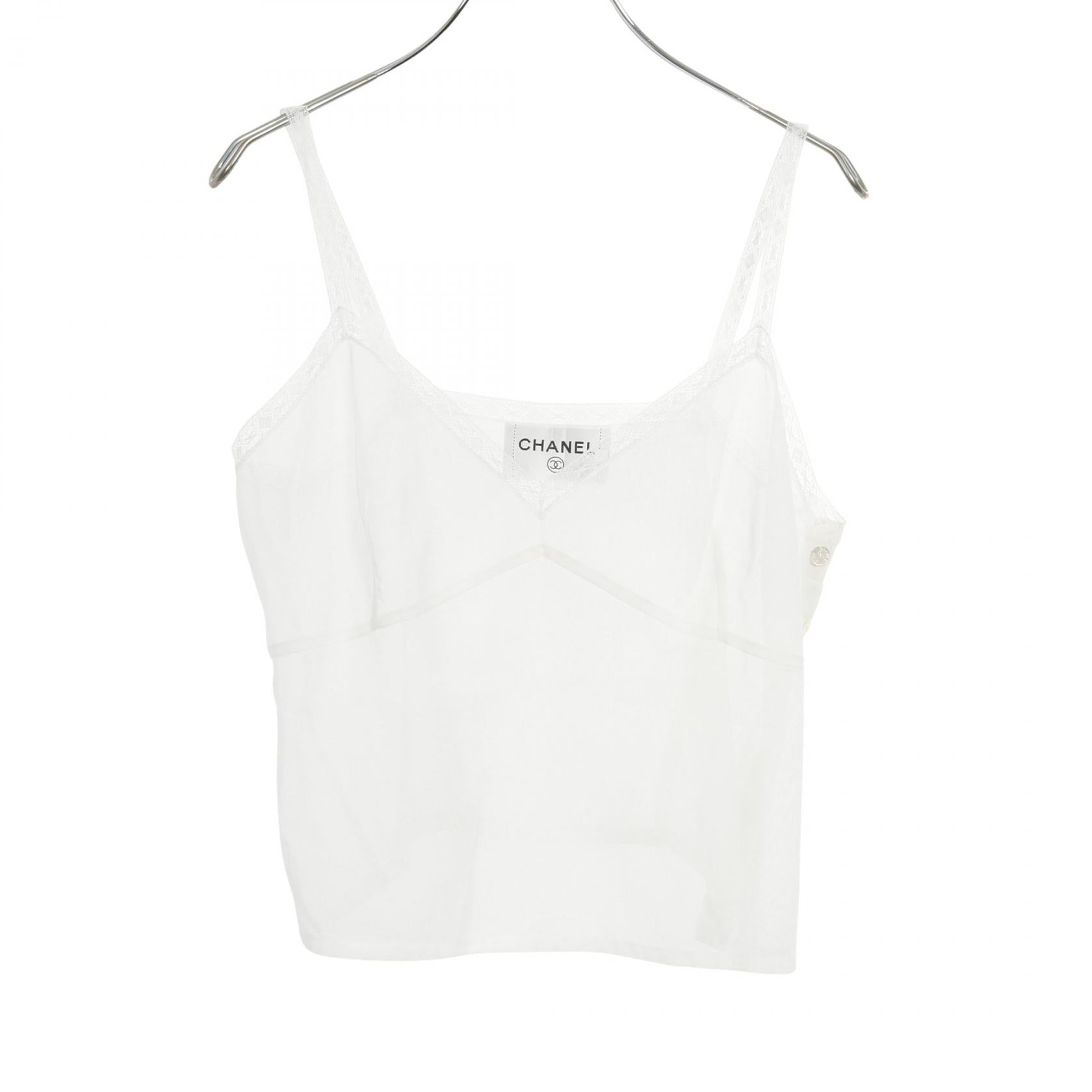 Chanel Coco Mark Cotton Blouse