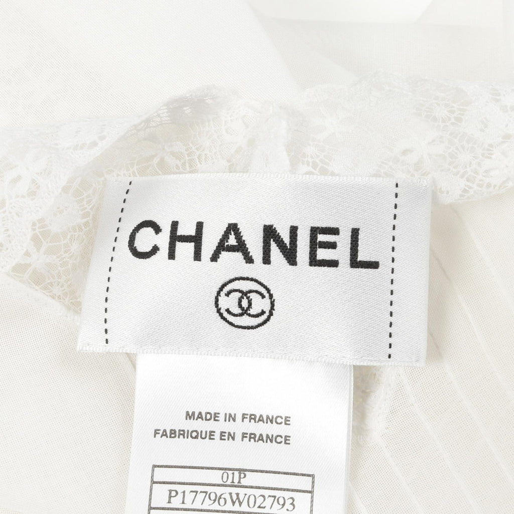 Chanel Coco Mark Cotton Blouse