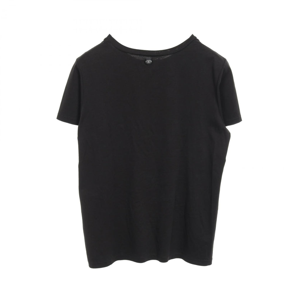 Chanel Gabrielle Flocky Print Cotton Top