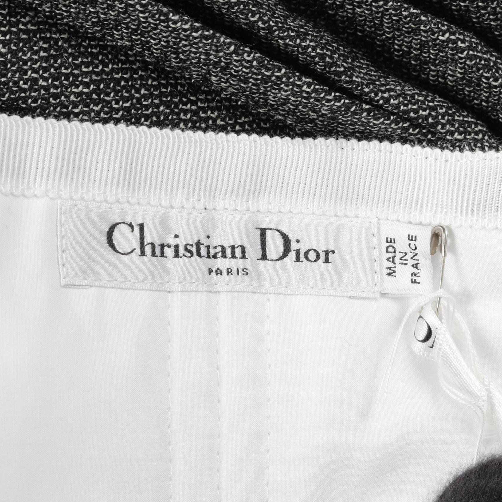 Dior Pleated Wool Skirt