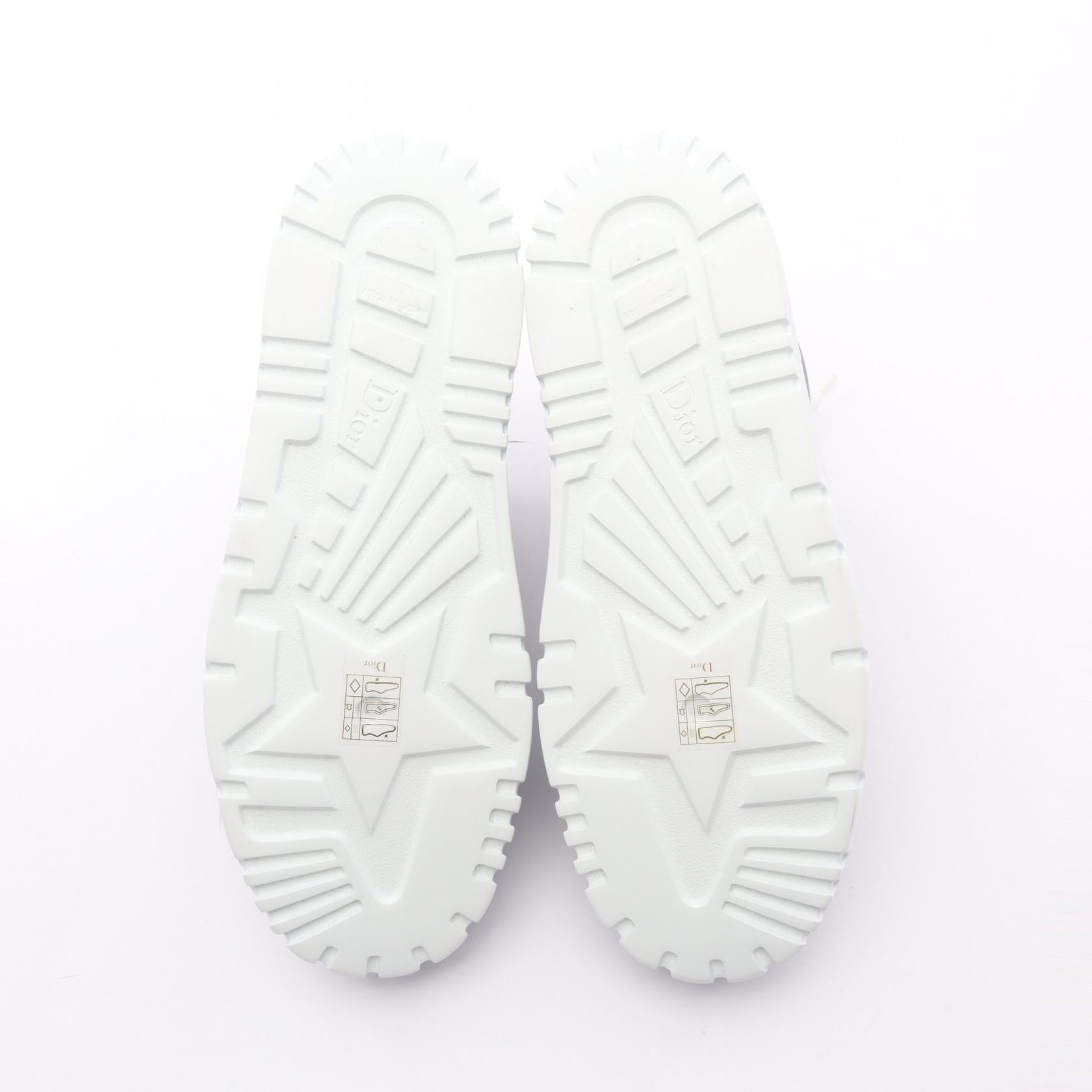 Dior D-Player Nylon Patent Leather Sneakers