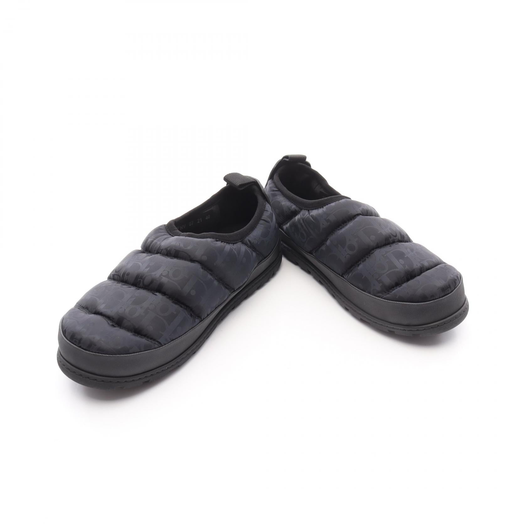 Dior Homme Dior Snow Slipper Oblique Leather Fabric Slip-on