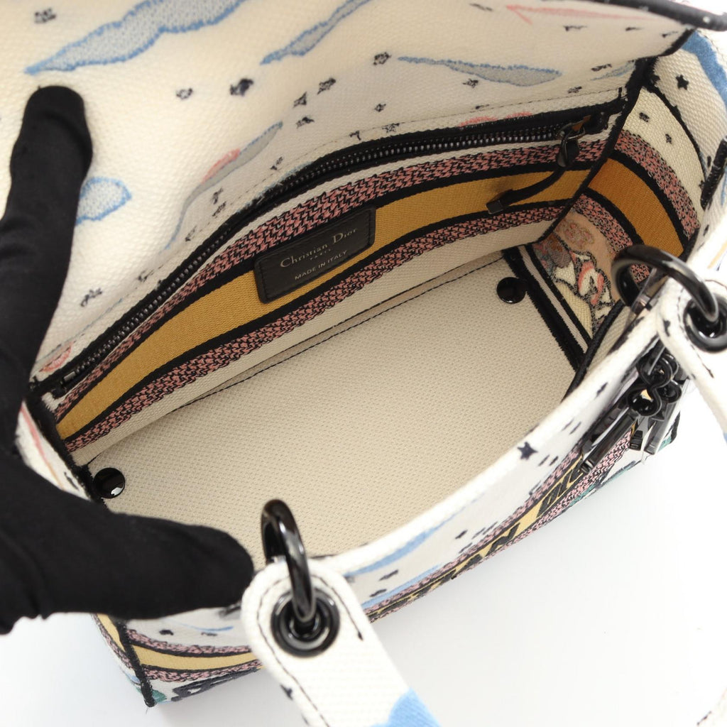 Dior LADY D-LITE Canvas Handbag