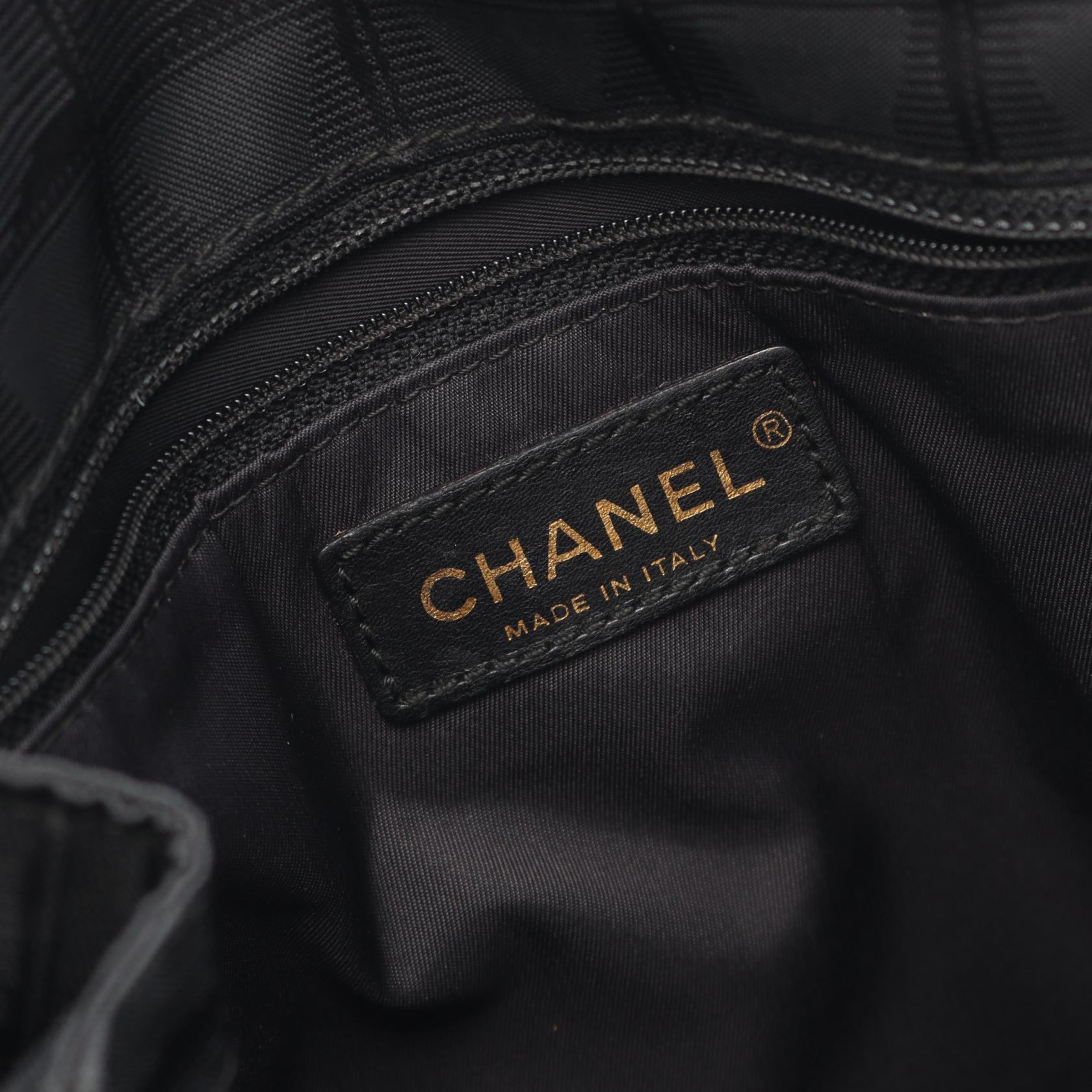 Chanel New Travel Line Nylon Canvas Shoulder Bag