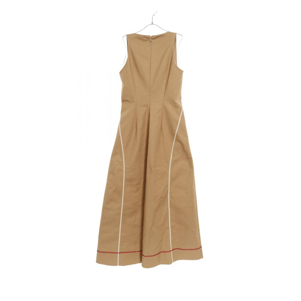 Fendi Long Flare Dress Cotton Dress