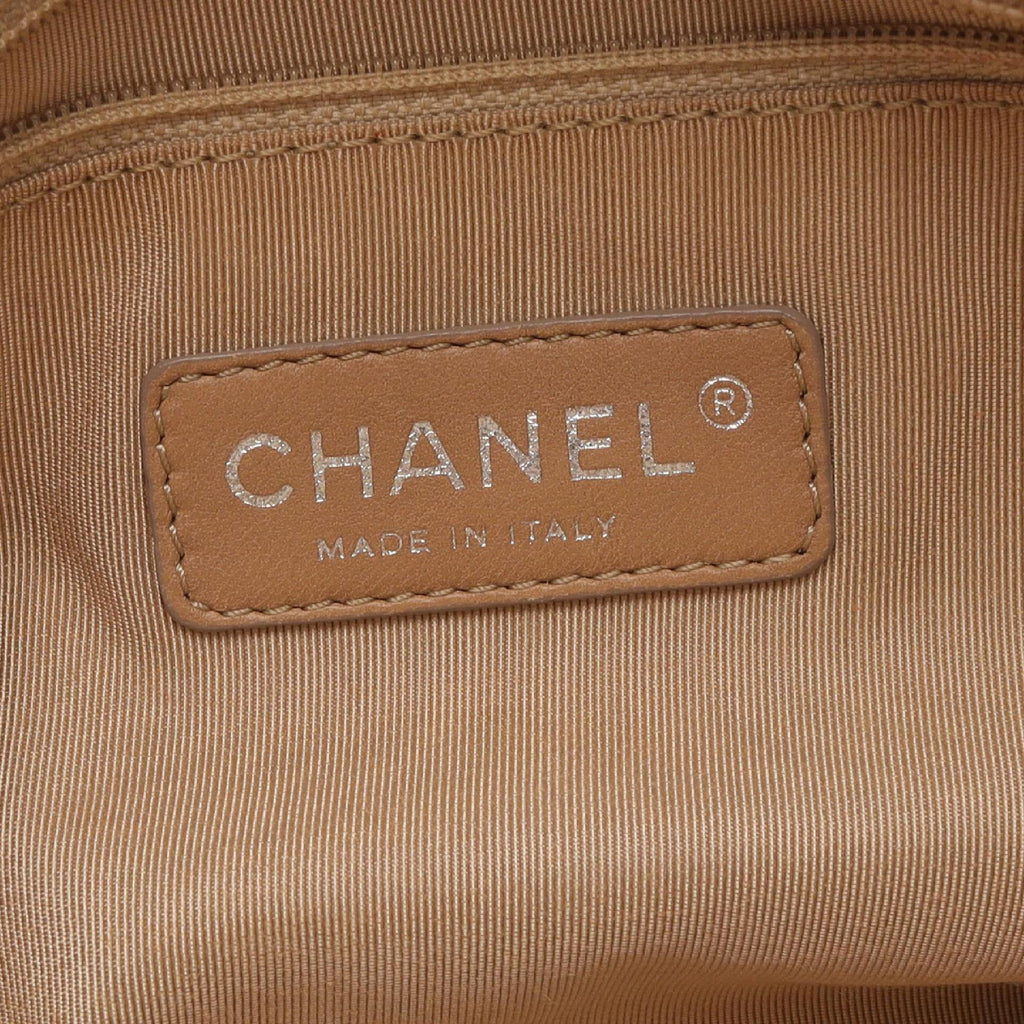 Chanel Coco Mark Leather Tote Bag