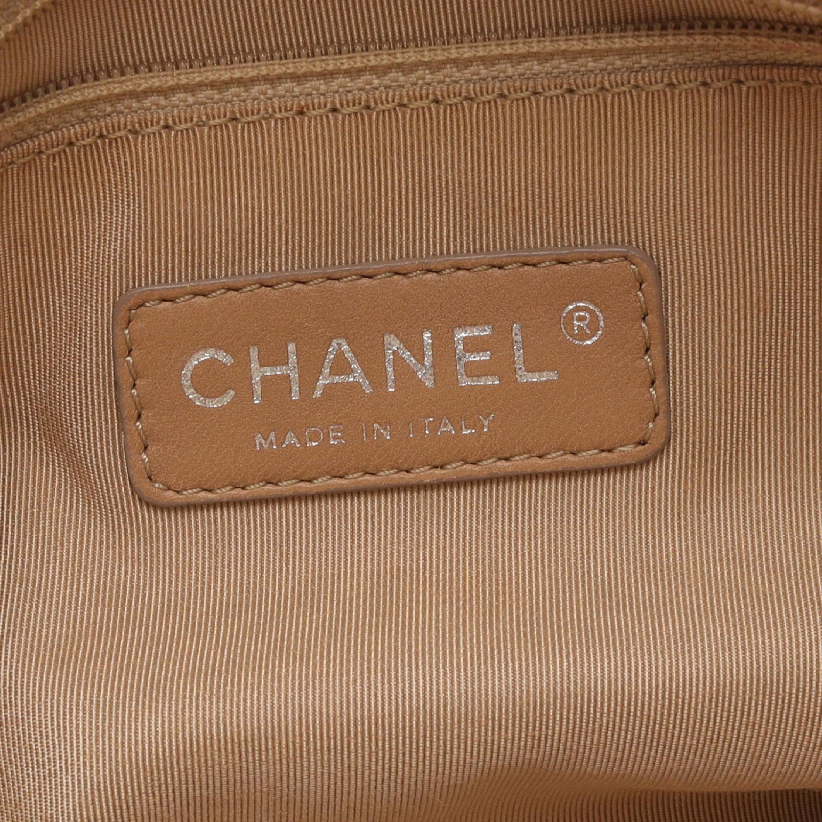 Chanel Coco Mark Leather Tote Bag