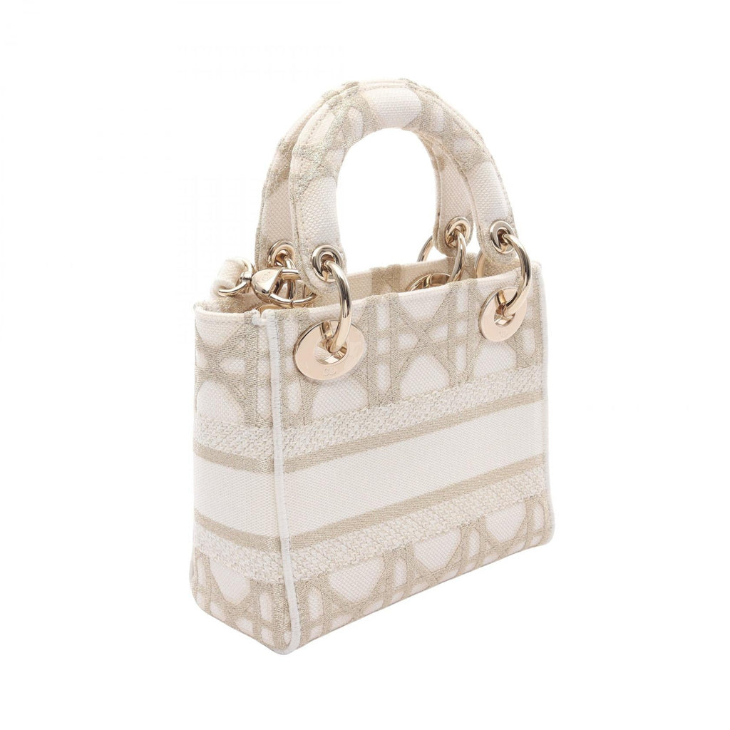 Dior Lady Dior Mini Canvas 2way Bag