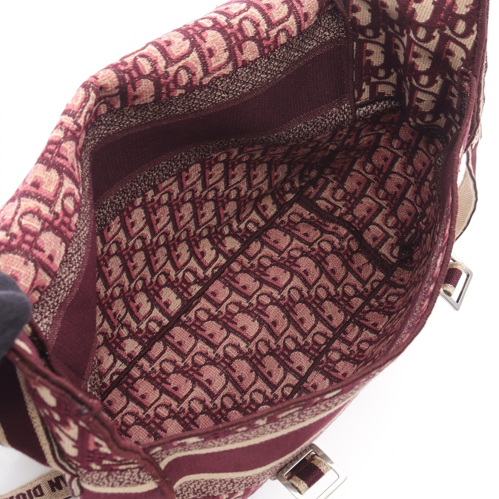 Dior Diorcamp Oblique Canvas Leather Shoulder Bag