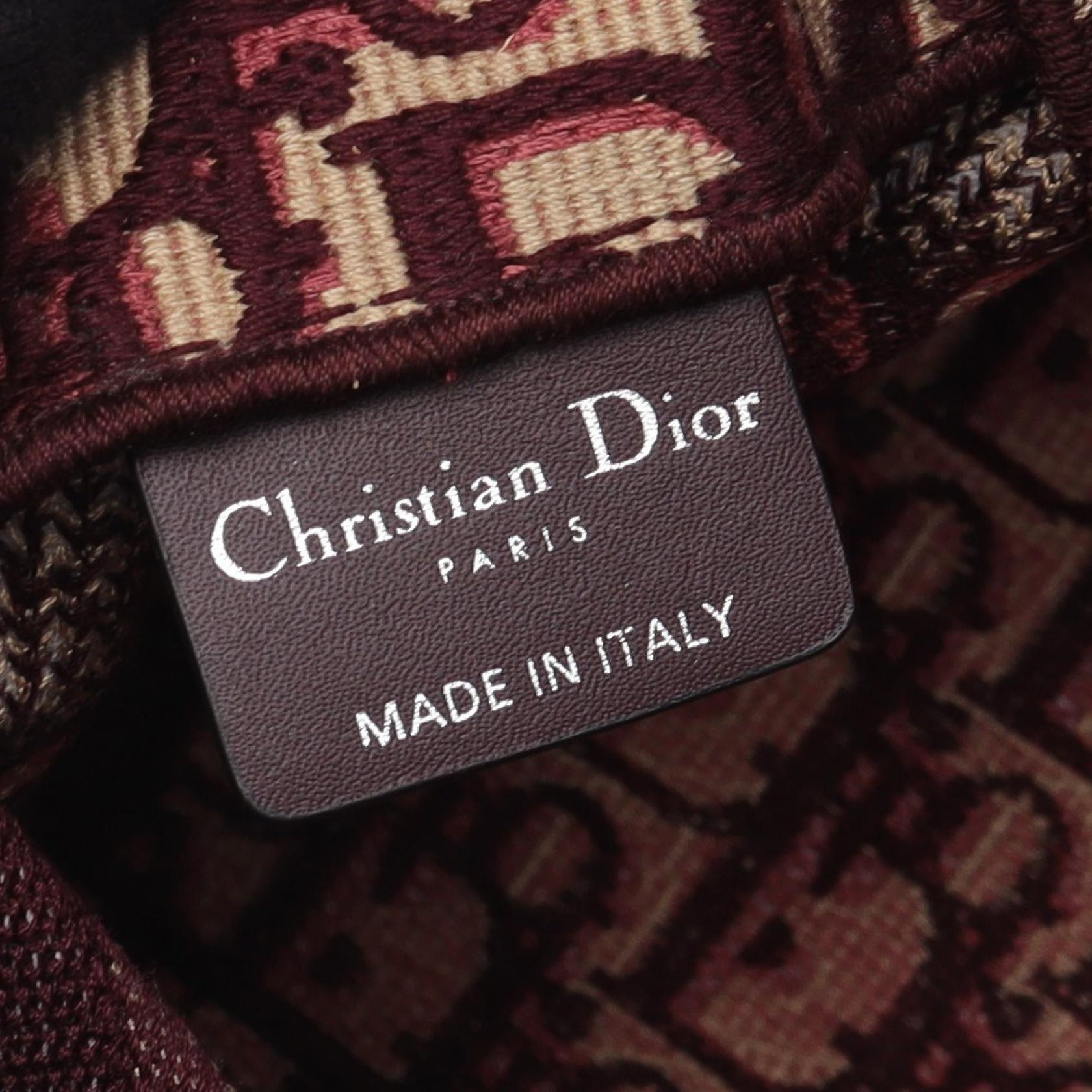 Dior Diorcamp Oblique Canvas Leather Shoulder Bag