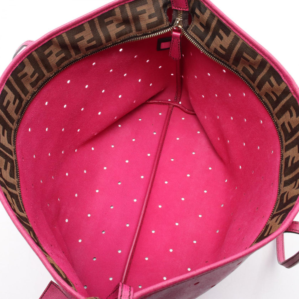 Fendi PVC Coated Canvas Tote Bag