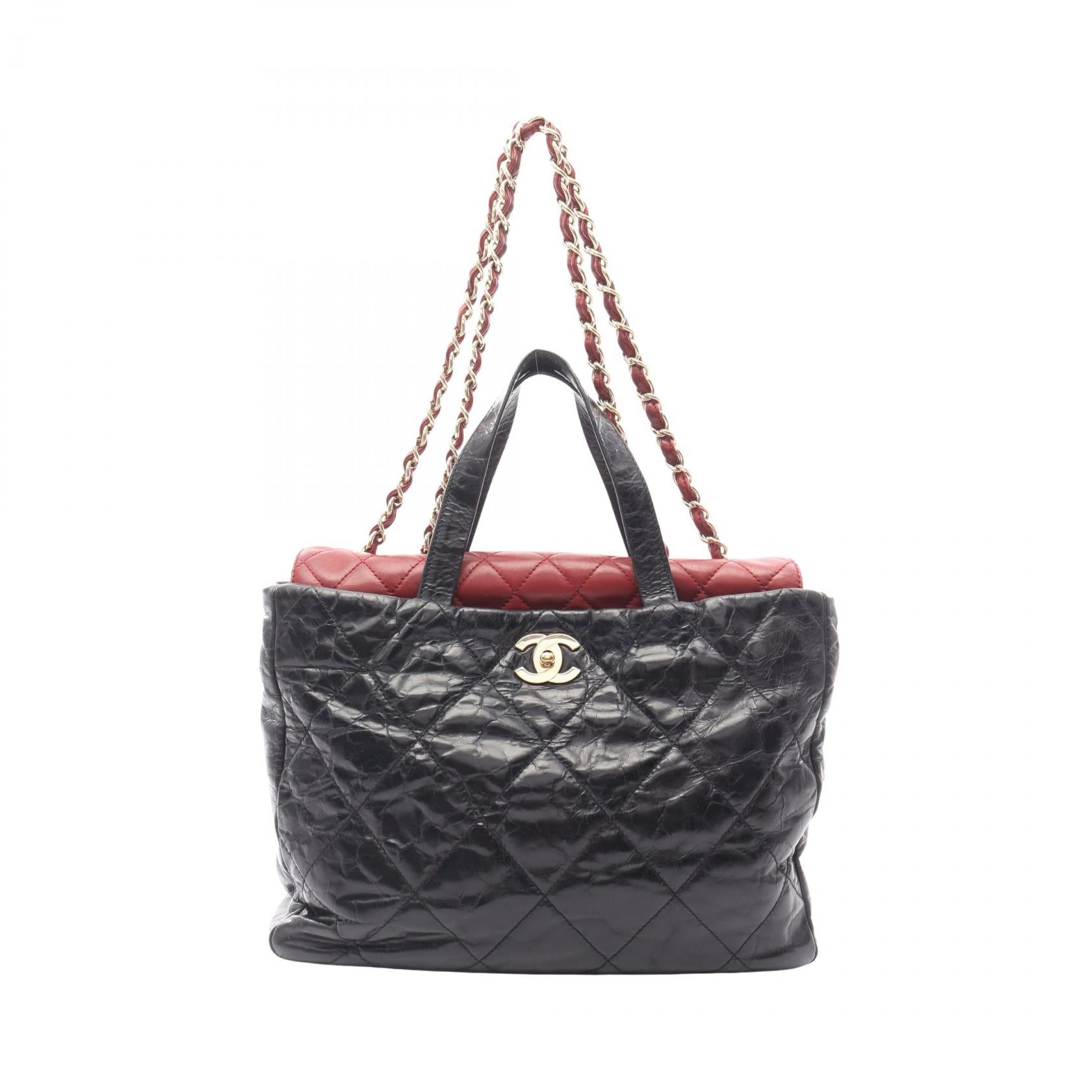 Chanel Matelasse Calfskin Lambskin Shoulder Bag
