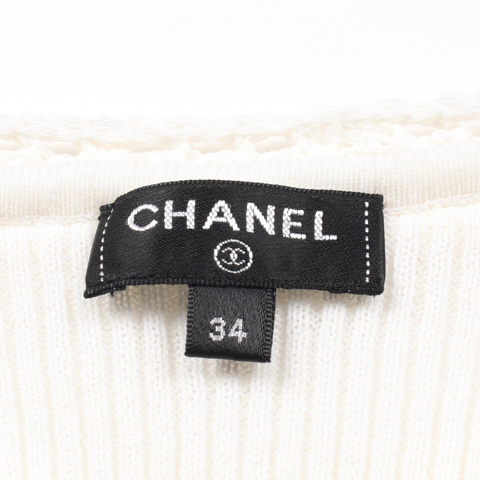 Chanel Coco Mark Cotton Knitwear