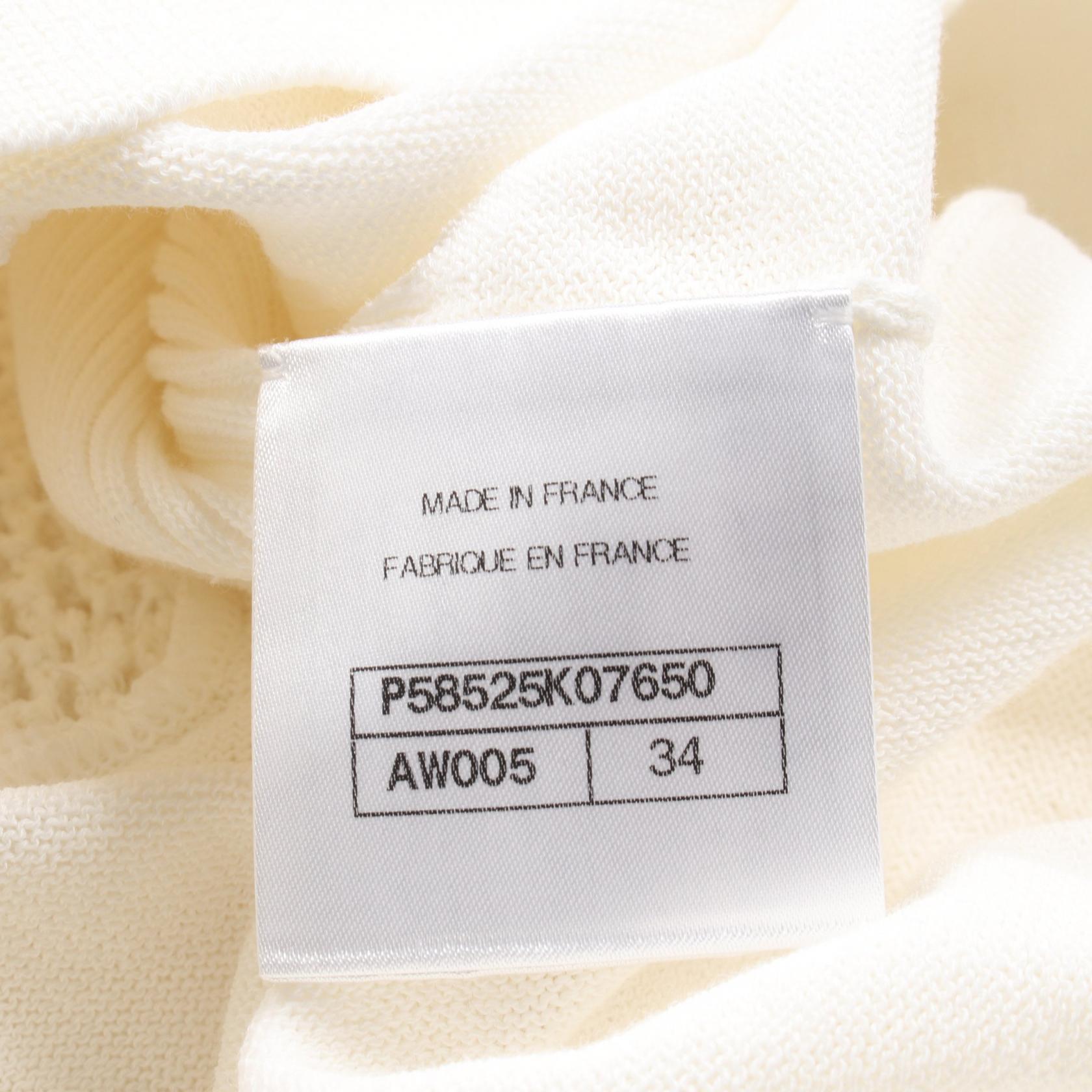Chanel Coco Mark Cotton Knitwear