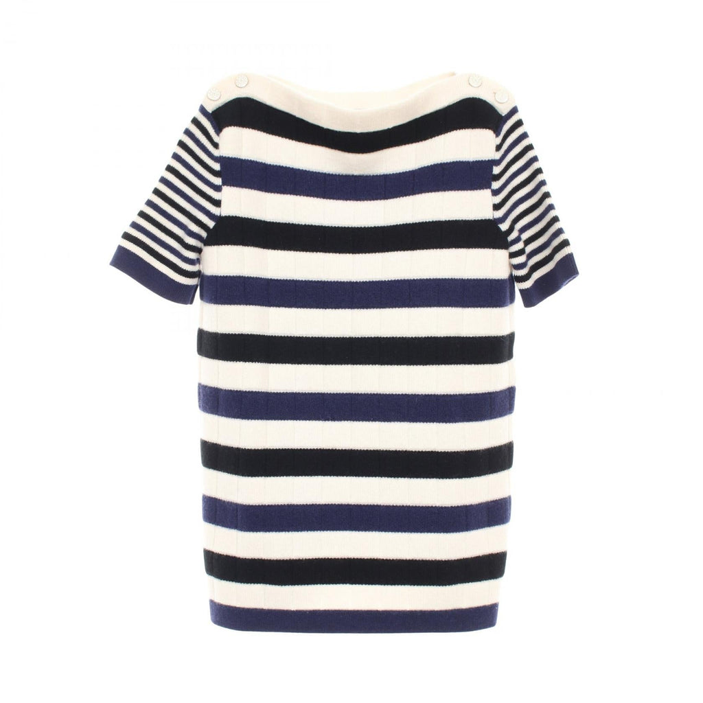 Chanel Coco Mark Button Cashmere Knitwear