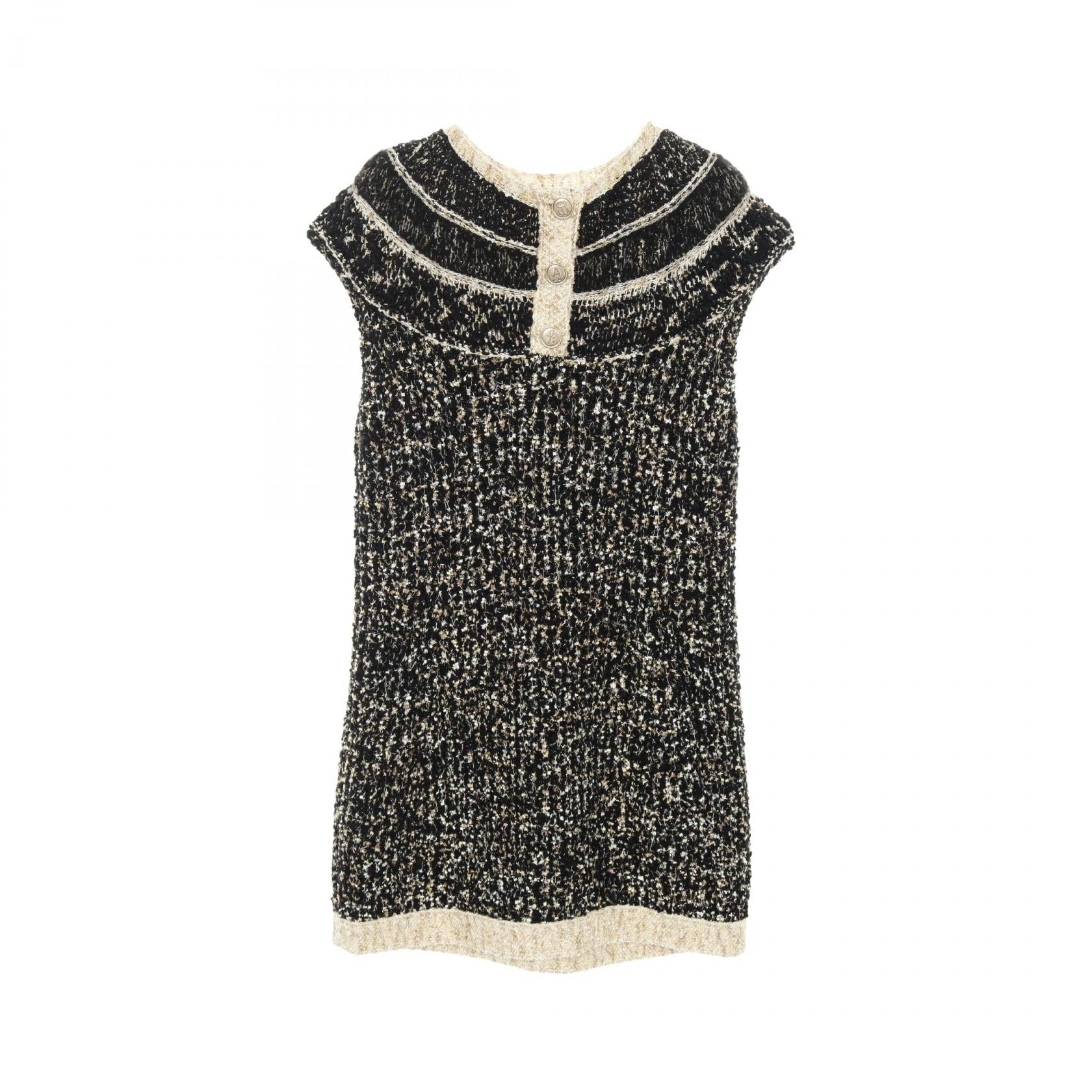 Chanel Coco Mark Wool Dress