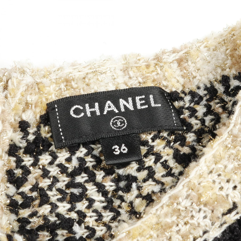 Chanel Coco Mark Wool Dress