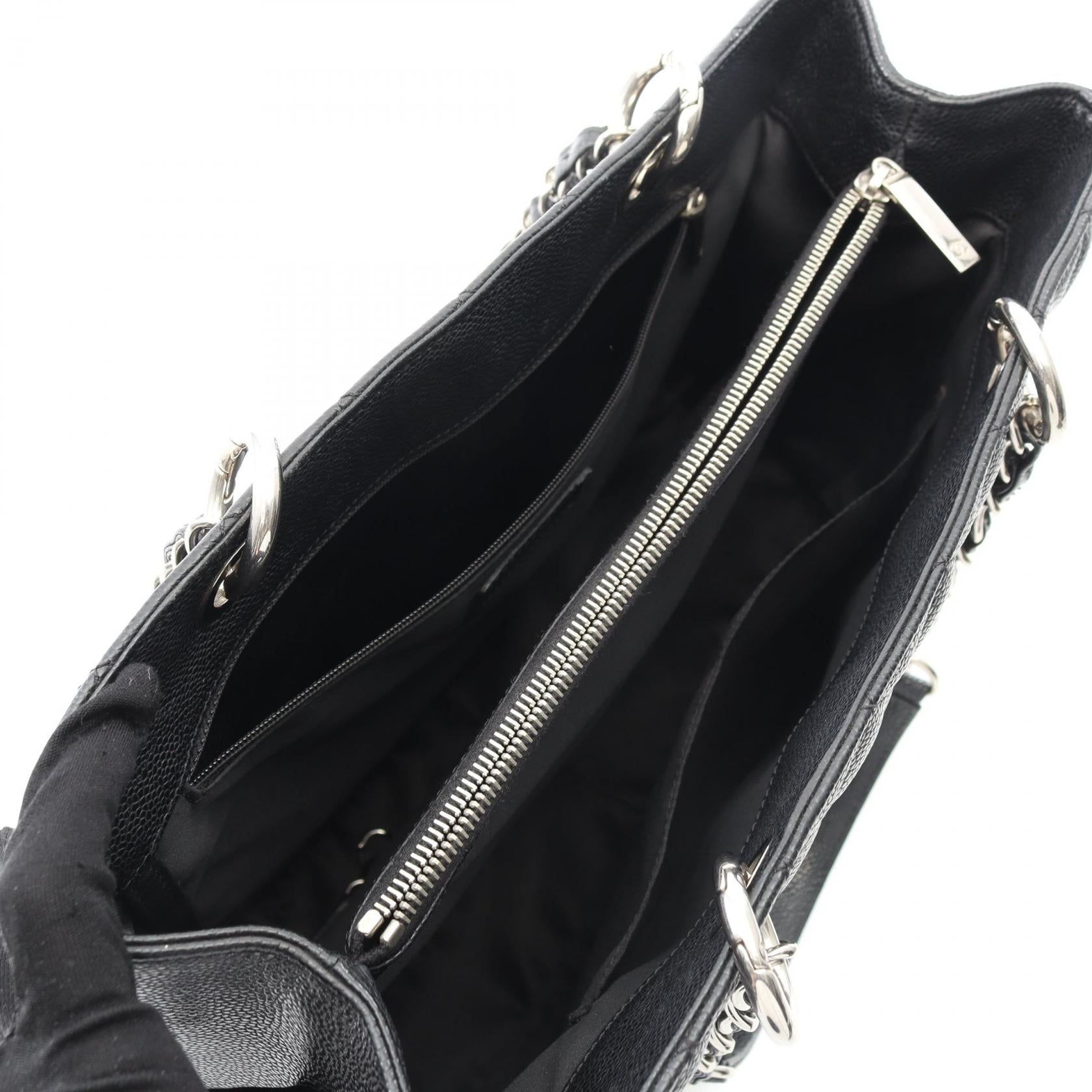 Chanel Matelasse Grand Shopping Tote Calf Tote Bag