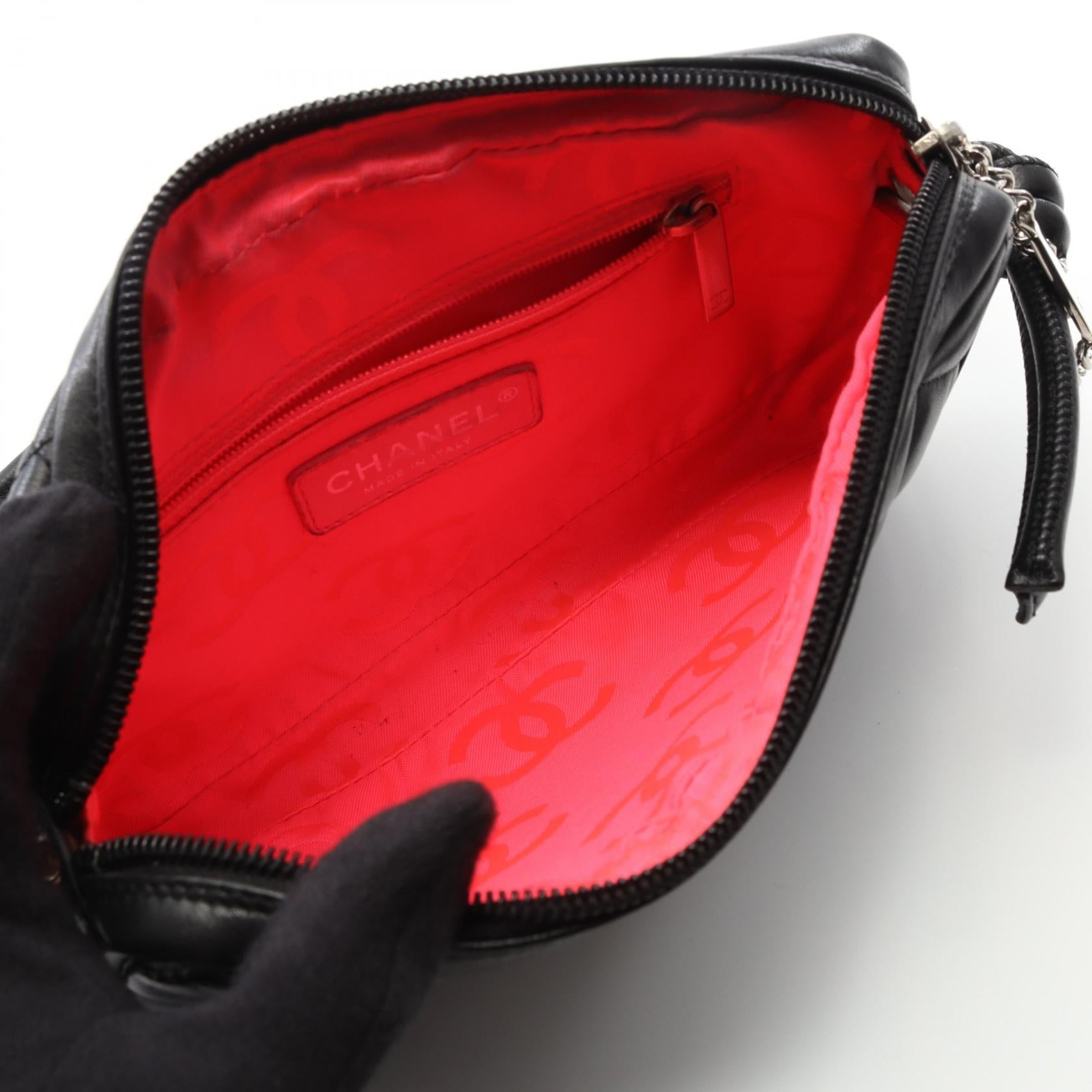 Chanel Cambon Line Leather Handbag