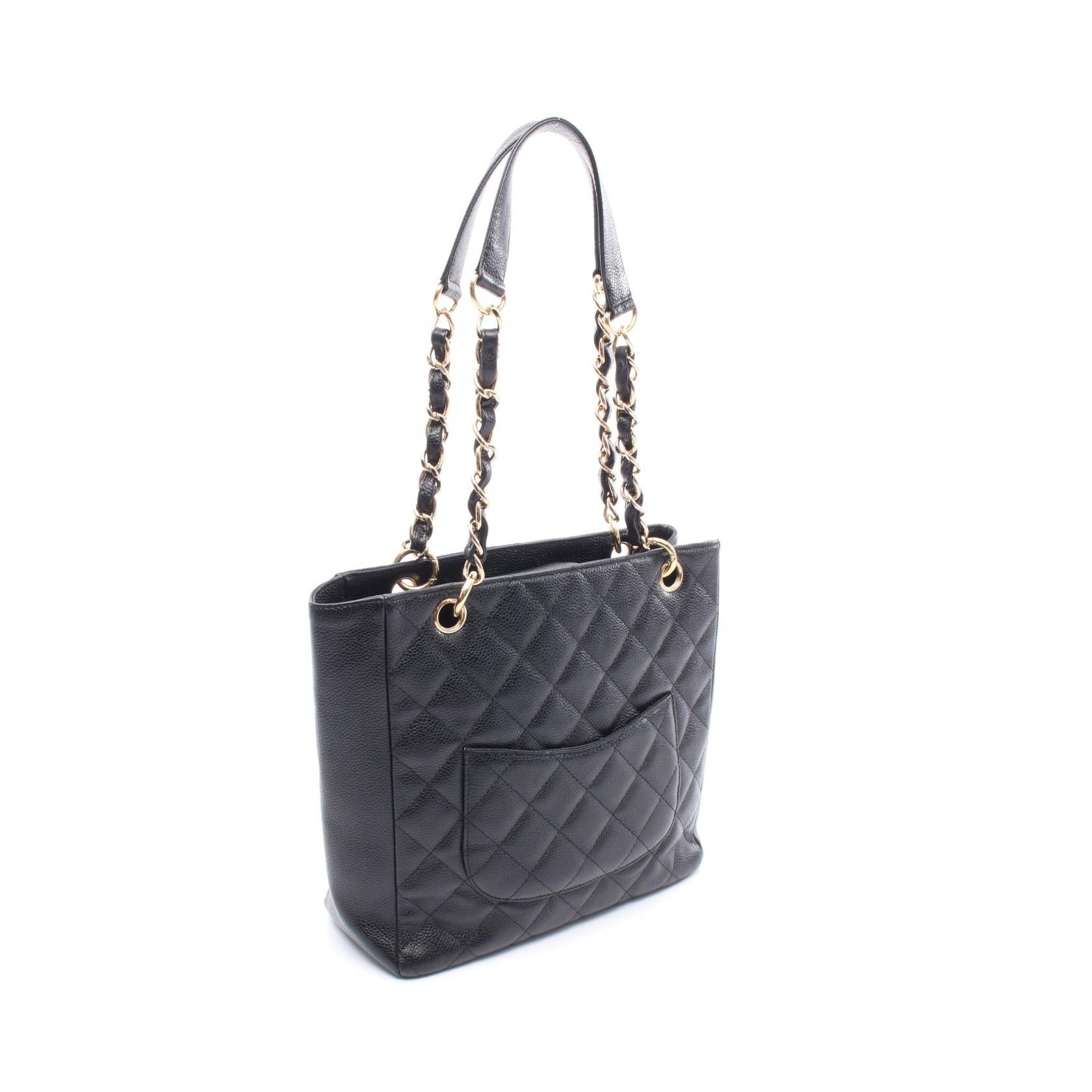 Chanel Matelasse Grained Calfskin Tote Bag