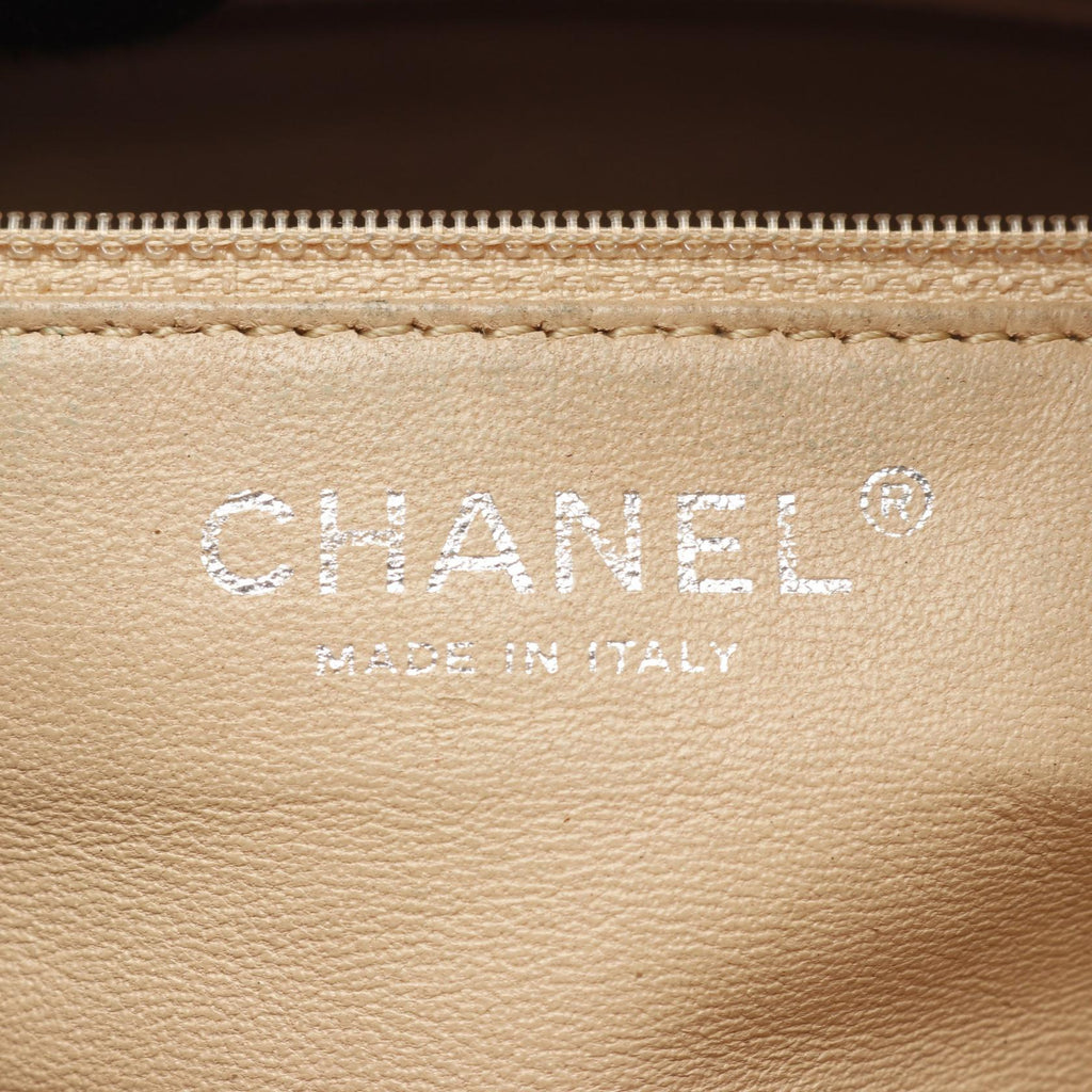 Chanel Coco Mark Leather Handbag