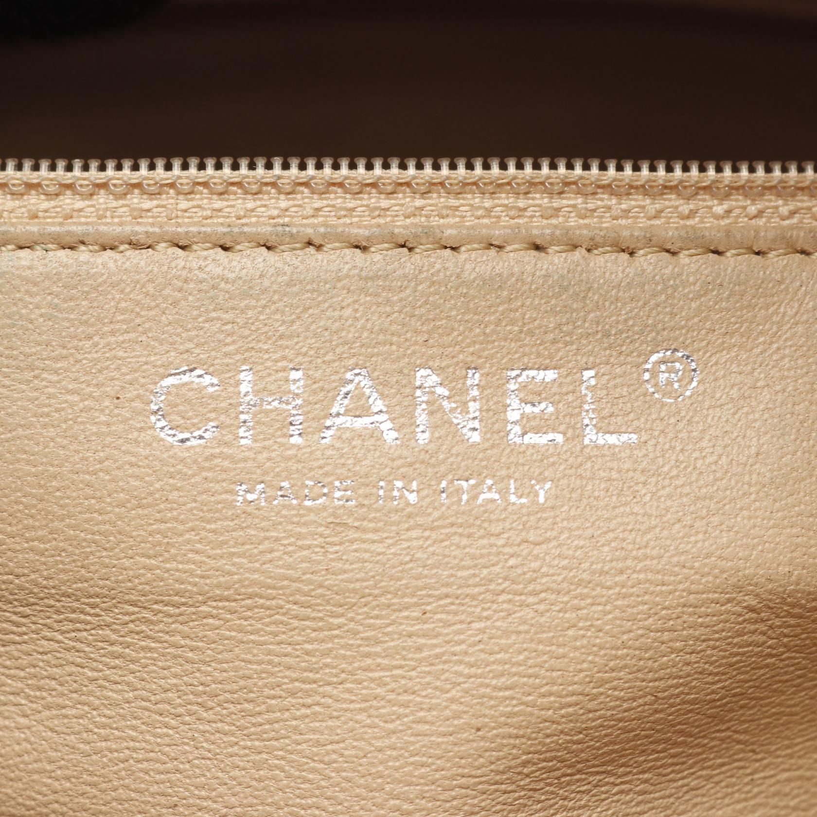 Chanel Coco Mark Leather Handbag
