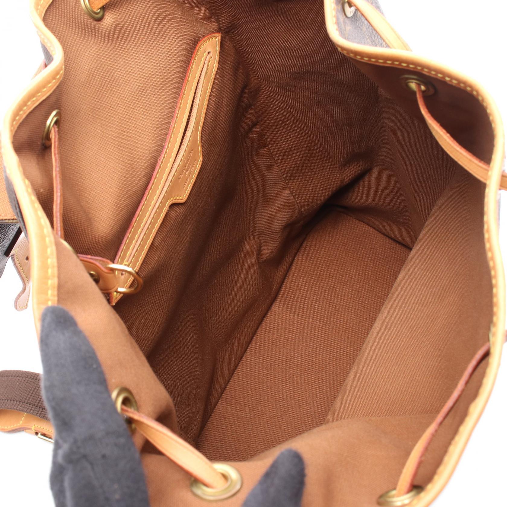 Louis Vuitton Monogram Coated Canvas Backpack