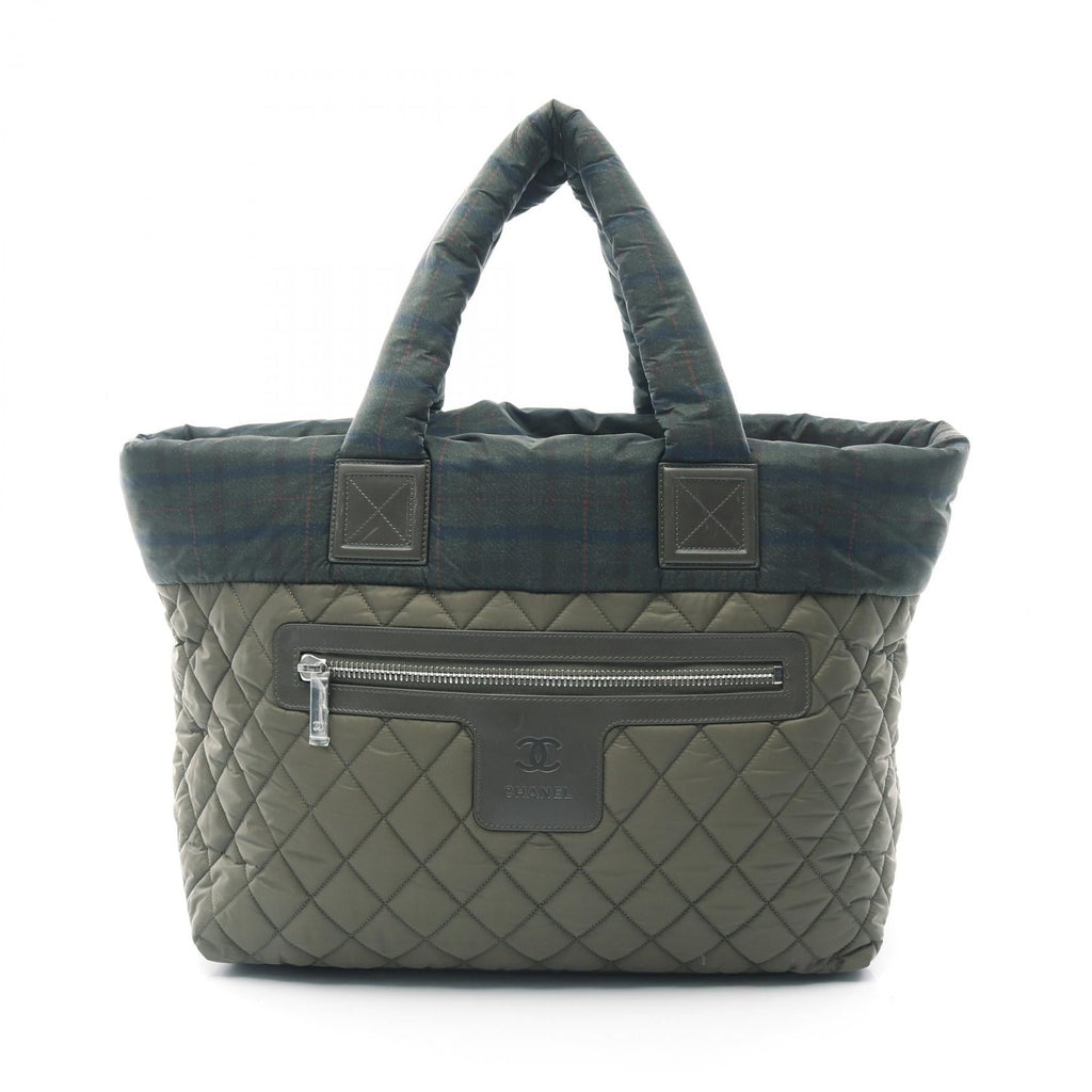 Chanel Coco Cocoon Nylon Leather Tote Bag