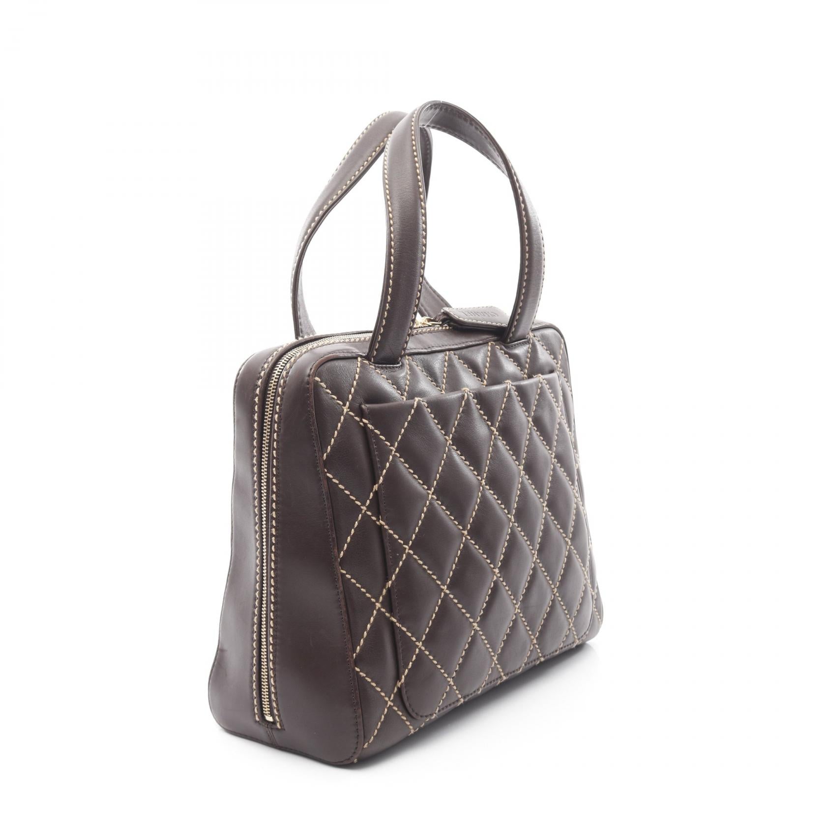 Chanel Wild Stitch Calf Handbag