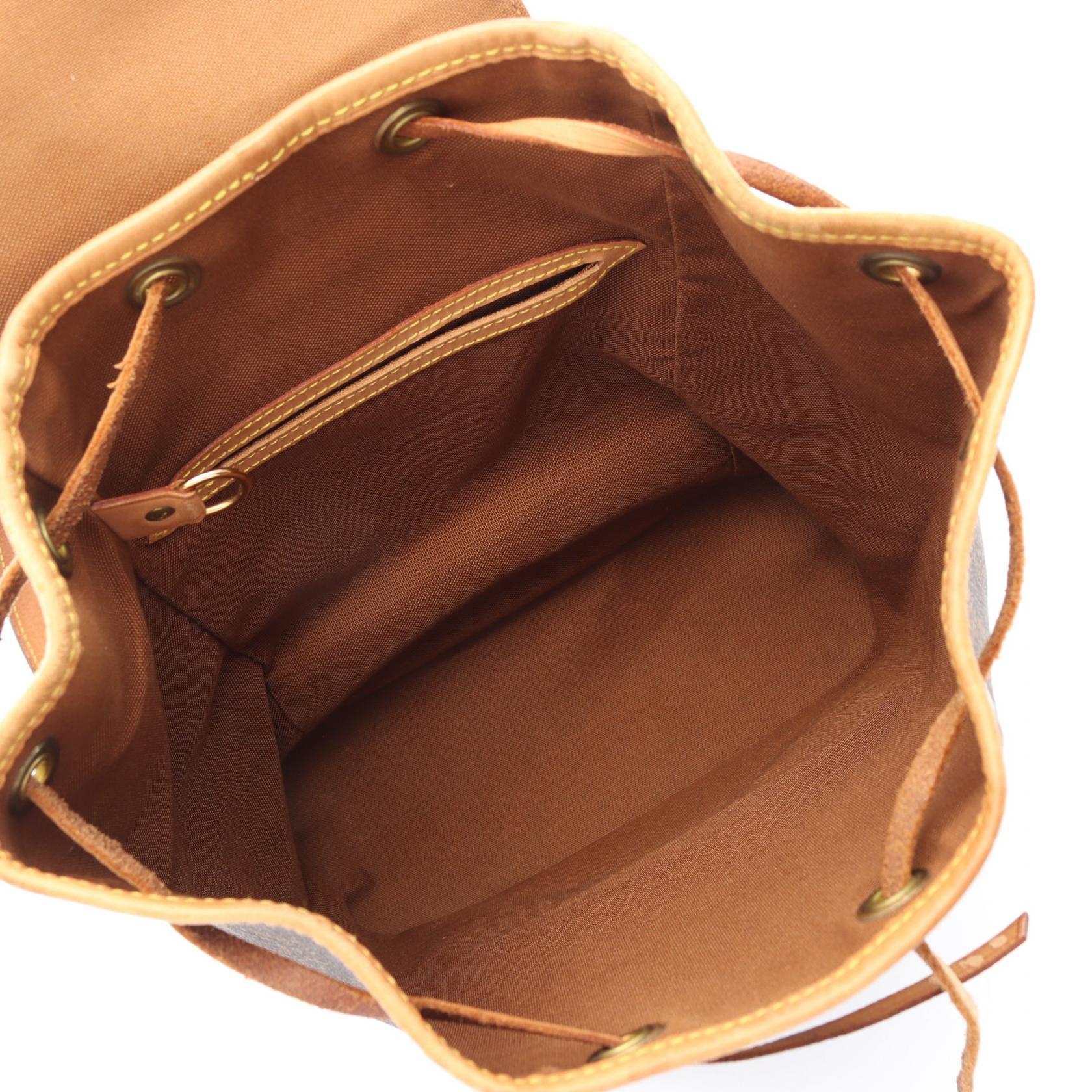 Louis Vuitton Monogram Coated Canvas Backpack
