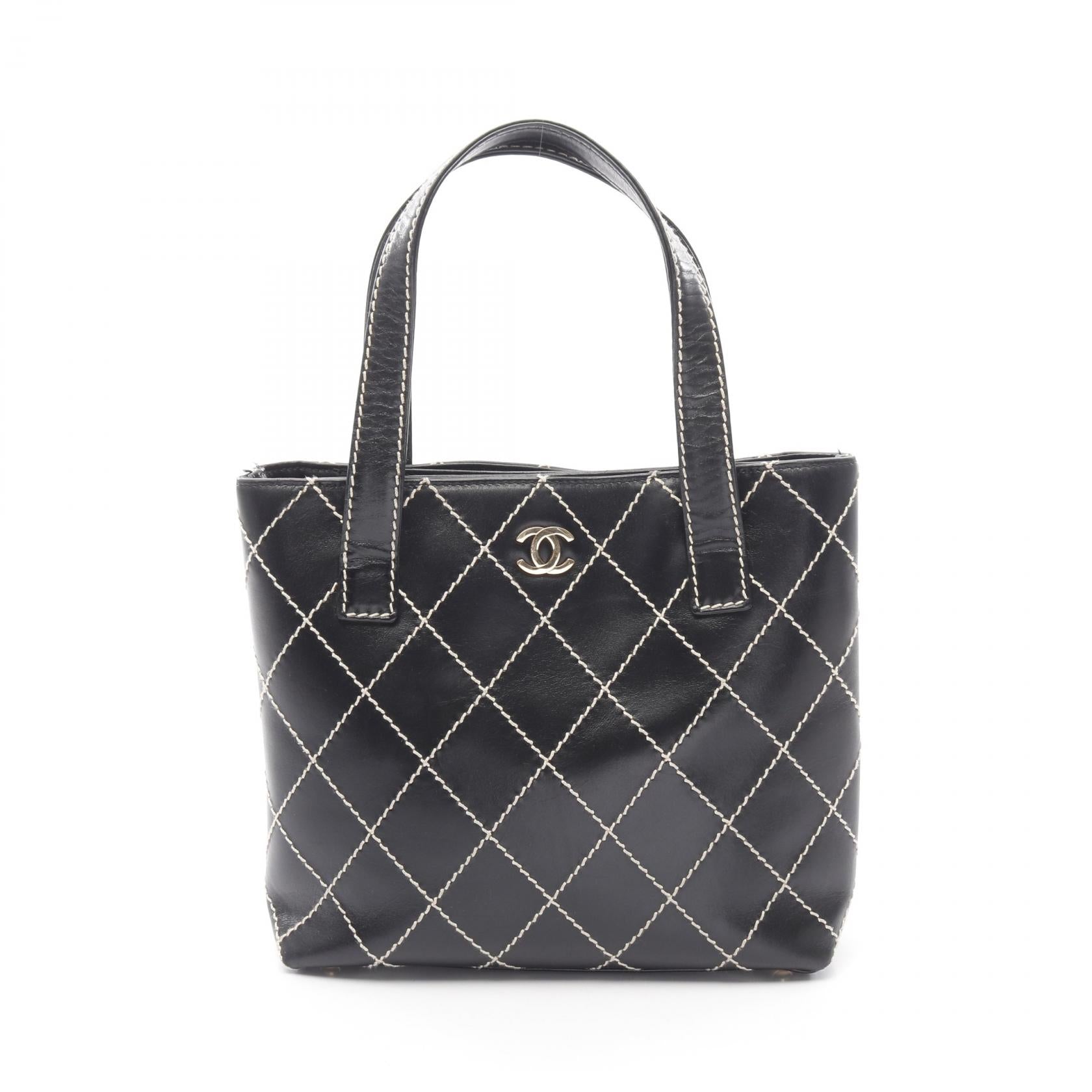Chanel Wild Stitch Leather Handbag