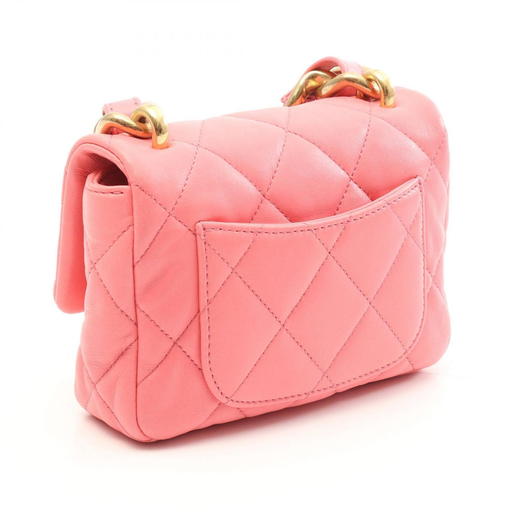 Chanel Mini Matelassé Lambskin Shoulder Bag