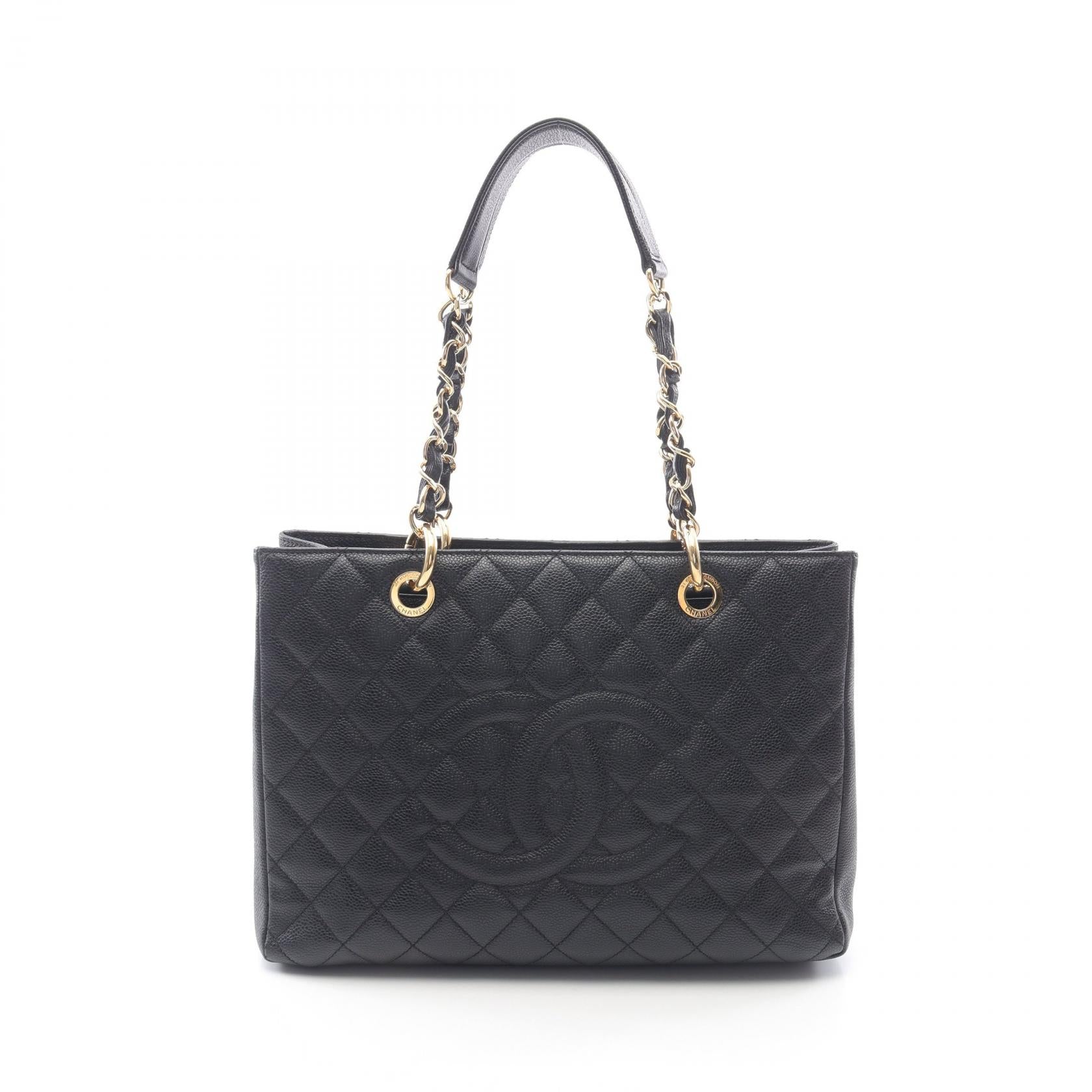 Chanel Matelasse Grand Shopping Tote Calf Tote Bag