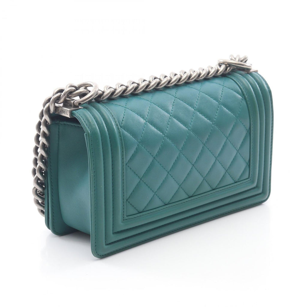 Chanel Boy Chanel Lambskin Shoulder Bag