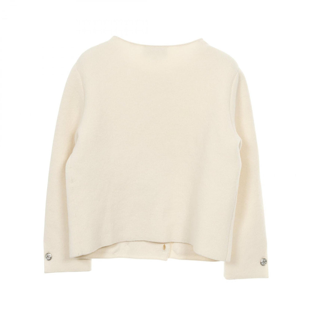Chanel Coco Mark Cashmere Silk Knit Jacket