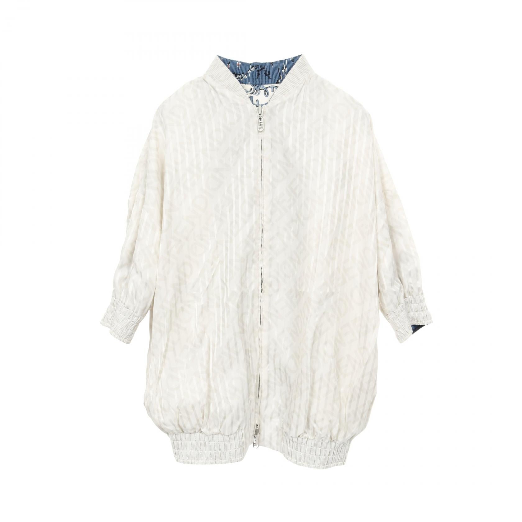 Fendi ASTROLOGY MOTIF Silk Jacket