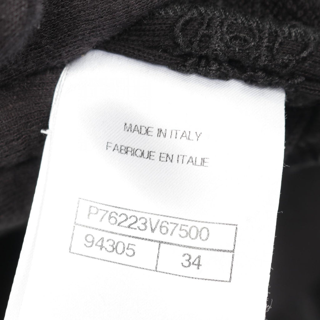 Chanel Coco Mark Lace Cotton Hoodie