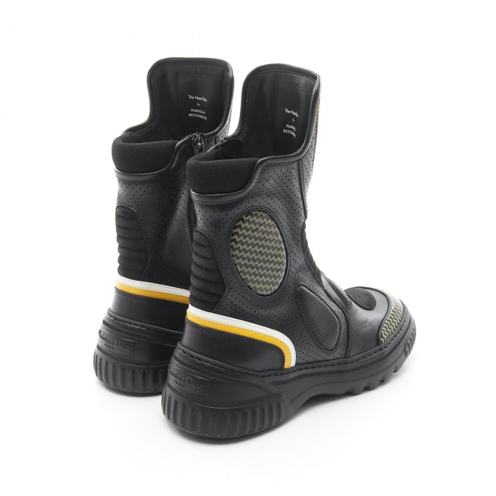 Christian Dior Leather Fabric Boots